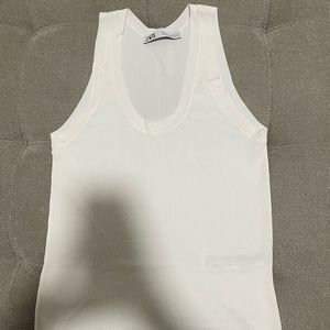 Zara ribbed top